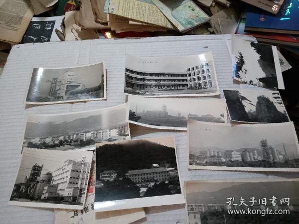 宁国水泥厂厂区老照片一批（21*9厘米，大小不一）