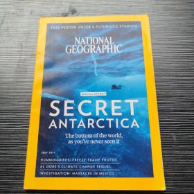 NATIONAL GEOGRAPHIC 美国国家地理杂志 英文原版 July 2017年7月