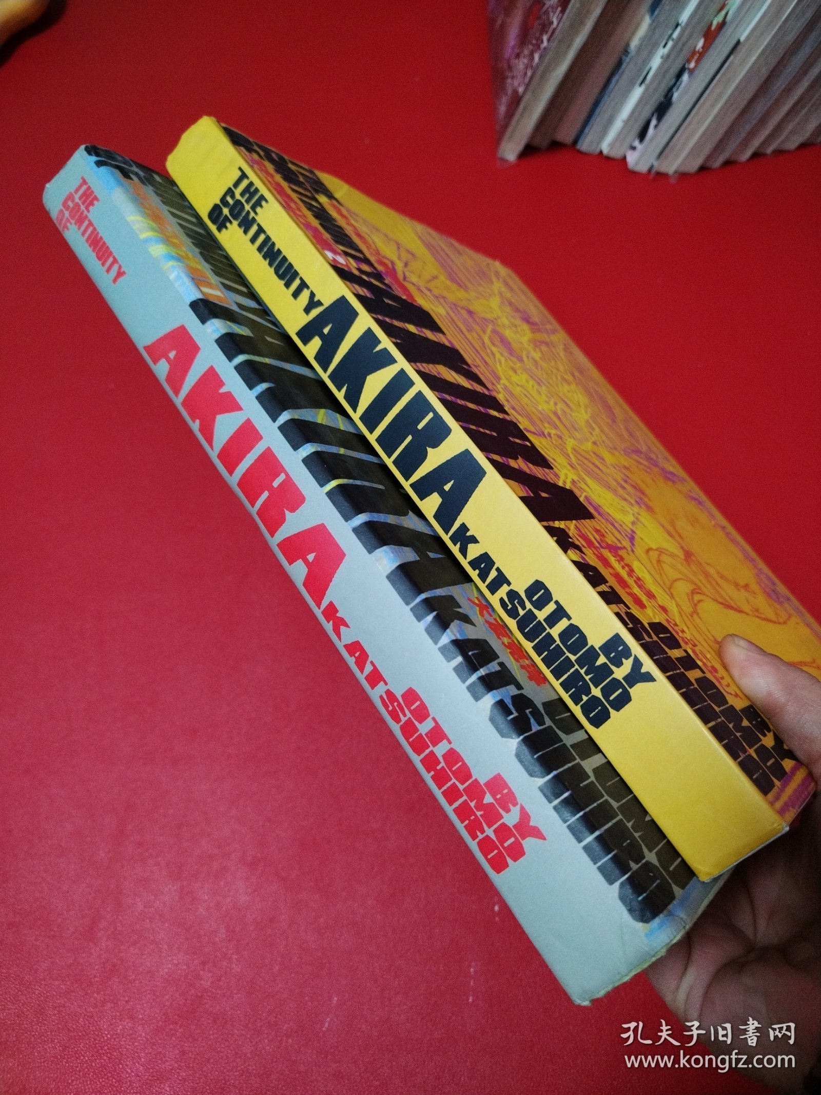 THE CONTINUITY OF AKIRA BY OTOMO KATSUHIRO（两本合售看图拍）