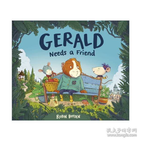 Gerald Needs a Friend 杰拉尔德需要一个朋友 儿童绘本