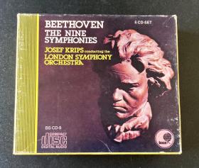 原装进口CD套装 Beethoven The Nine Symphonies，全套5CD