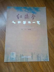 红楼梦人物关系一览