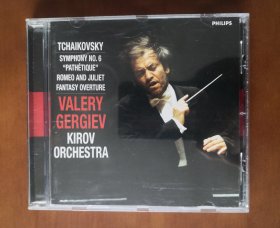 柴可夫斯基：第六交响曲 罗密欧与朱丽叶序曲 原版CD唱片 包邮