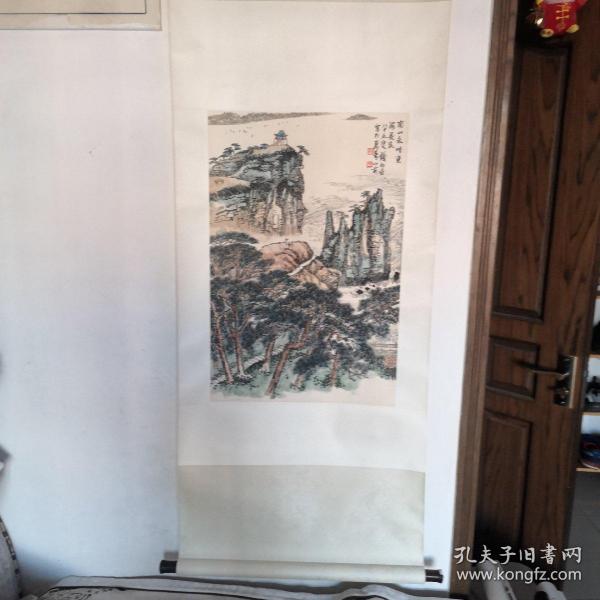 钱松岩，手绘工艺品