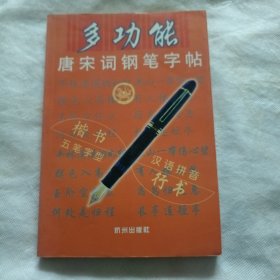 《多功能唐宋词钢笔字帖》