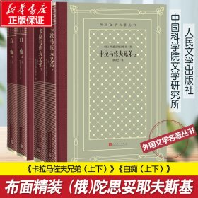 【正版新书】 陀思妥耶夫斯基作品 人文网格本 (俄)陀思妥耶夫斯基 人民文学出版社