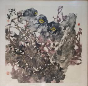 山东著名画家张明川（2003年全国当代花鸟画艺术大展作品附出版物送，）