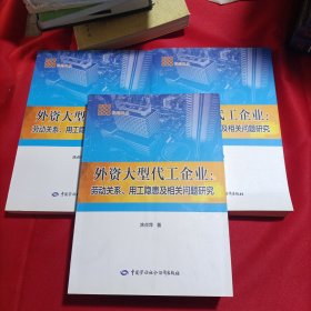 外资大型代工企业 : 劳动关系、用工隐患及相关问题研究（未翻阅）