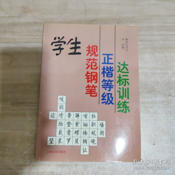 学生规范钢笔正楷等级达标训练