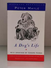 彼得·梅尔 《一只狗的生活意见》A Dog's Life by Peter Mayle (英国文学) 英文原版书