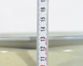 大宋天青釉钧窑乾隆御题香炉笔洗 高13.3径20.4厘米2