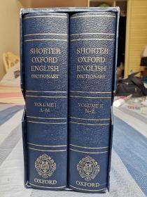shorter Oxford English dictionary 牛津英语词典简编（第六版 豪华版）