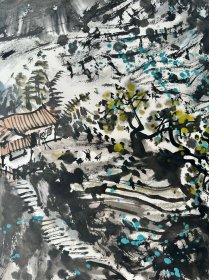 陈作丁（1922-2010),四川永川人，吕凤子弟子