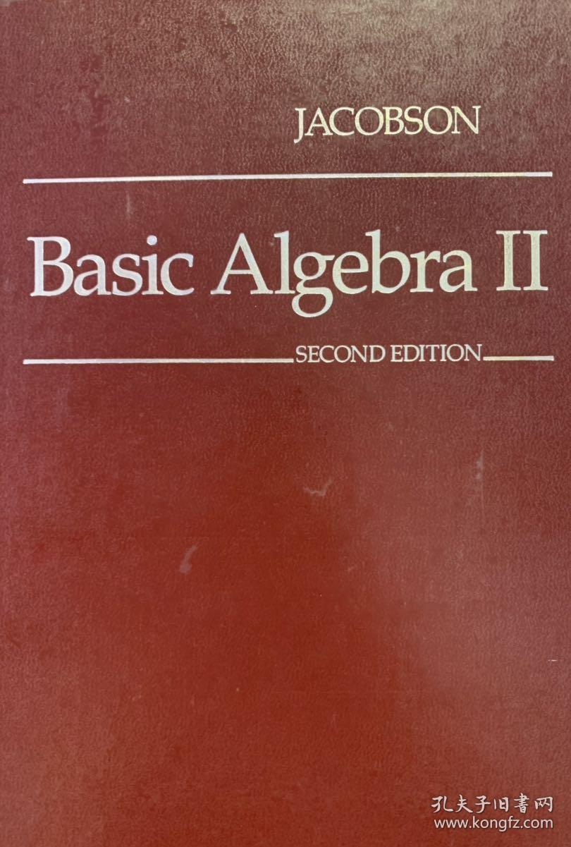 Basic algebra II