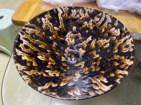 珊瑚纹玳瑁盏