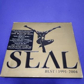 《The Best of Seal 1991-2004》的音乐专辑2CD （英国歌手Seal演唱+未插电专辑）