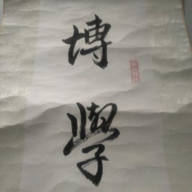 字画:博学敏思