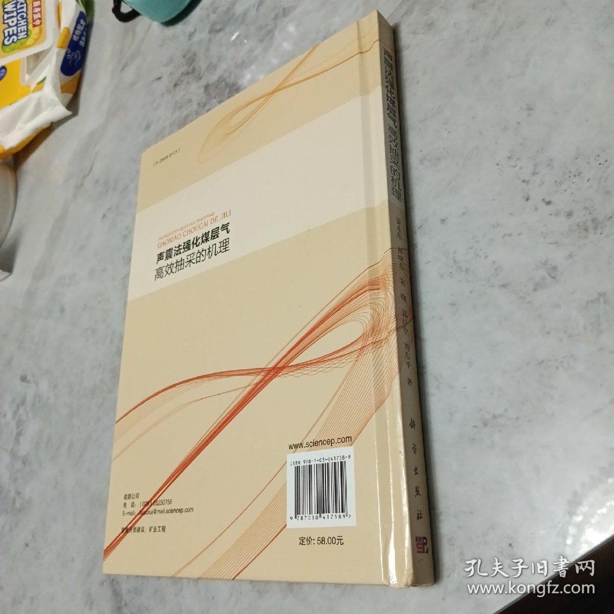 声震法强化煤层气高效抽采的机理 精装