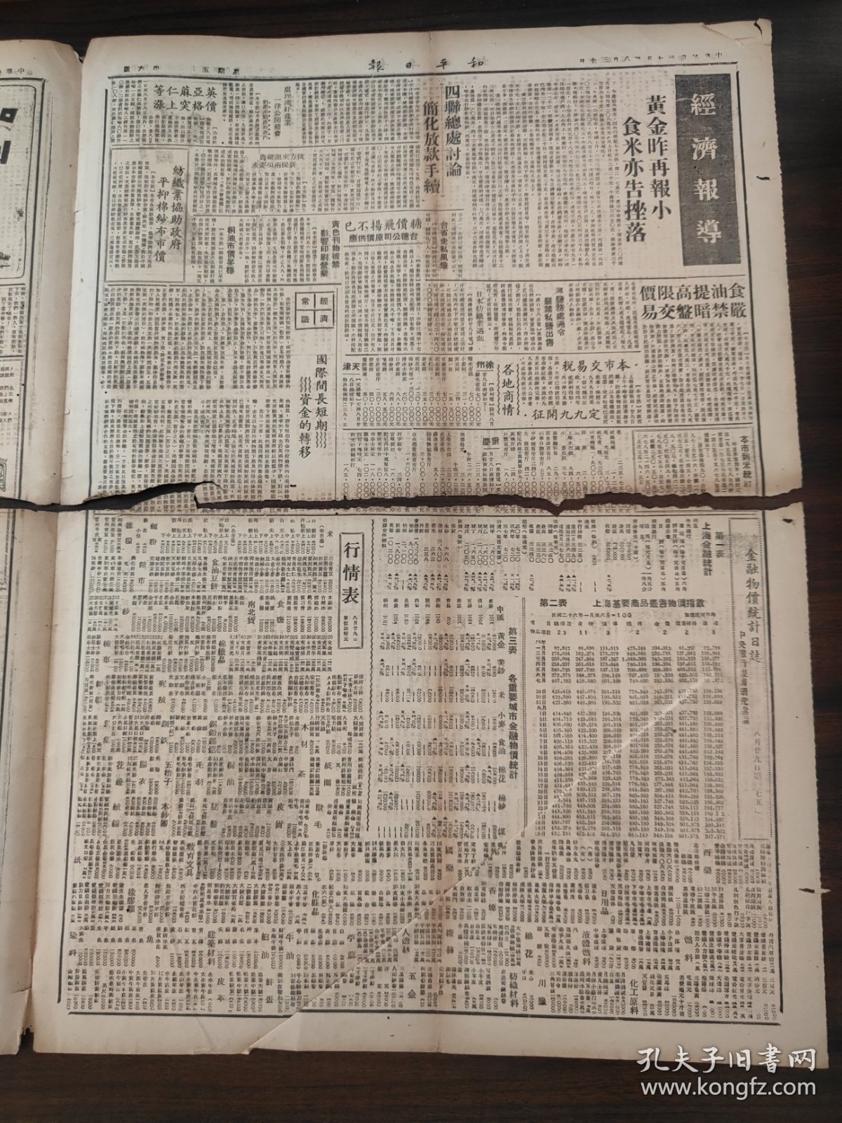 点击查看原图 和平日报1946年8月30日四版医药与卫生,和平副刊,吴天,魏于潛,项堃阮斐,寇嘉弼,蓝马,上官云珠,杨云史