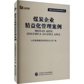 煤炭企业精益化管理案例 管理理论 山西焦煤集团有限责任公司编 新华正版