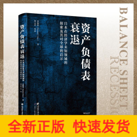资产负债表衰退：日本在经济学未知领域的探索及其对全球的启示
