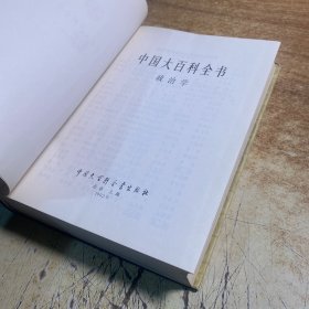 中国大百科全书（政治学卷）