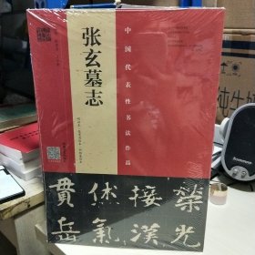 KD 中国代表性书法作品 张玄墓志 张黑女墓志 明拓本张有清临本 何绍基临本 （未拆封 全新 正版