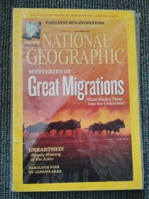 National Geographic November 2010 国家地理杂志英文版2010年11月 不含地图