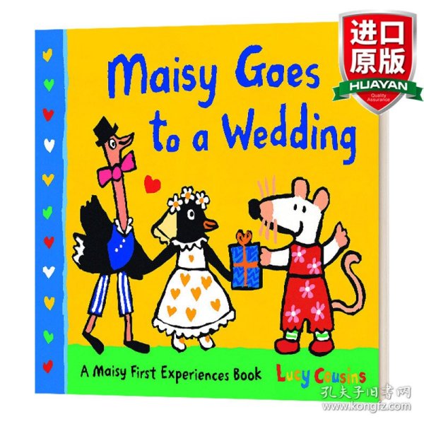 英文原版 Maisy Goes to a Wedding 小鼠波波参加婚礼 英文版 进口英语原版书籍