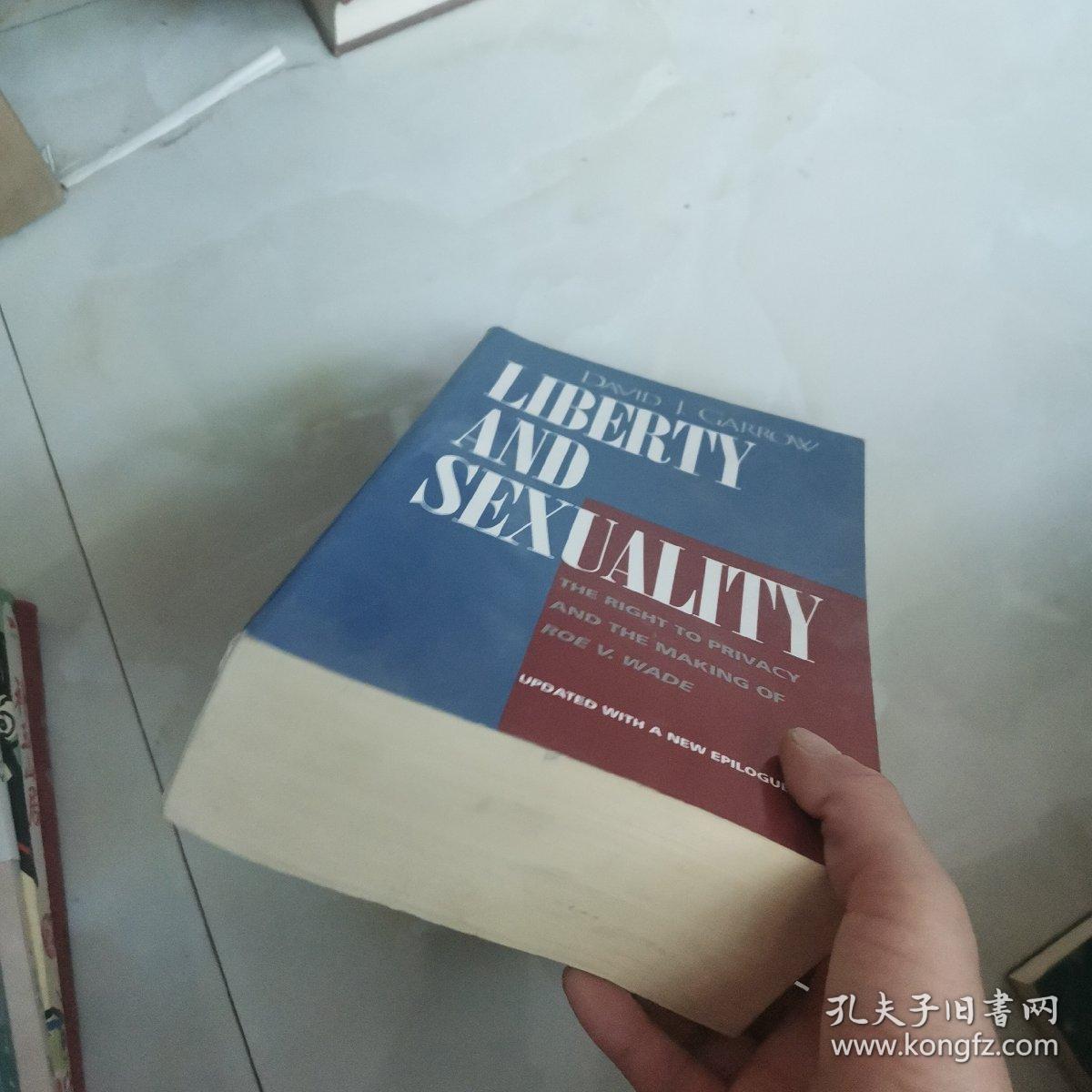 LIBERTY AND SEXUAITY 见图 以图为准