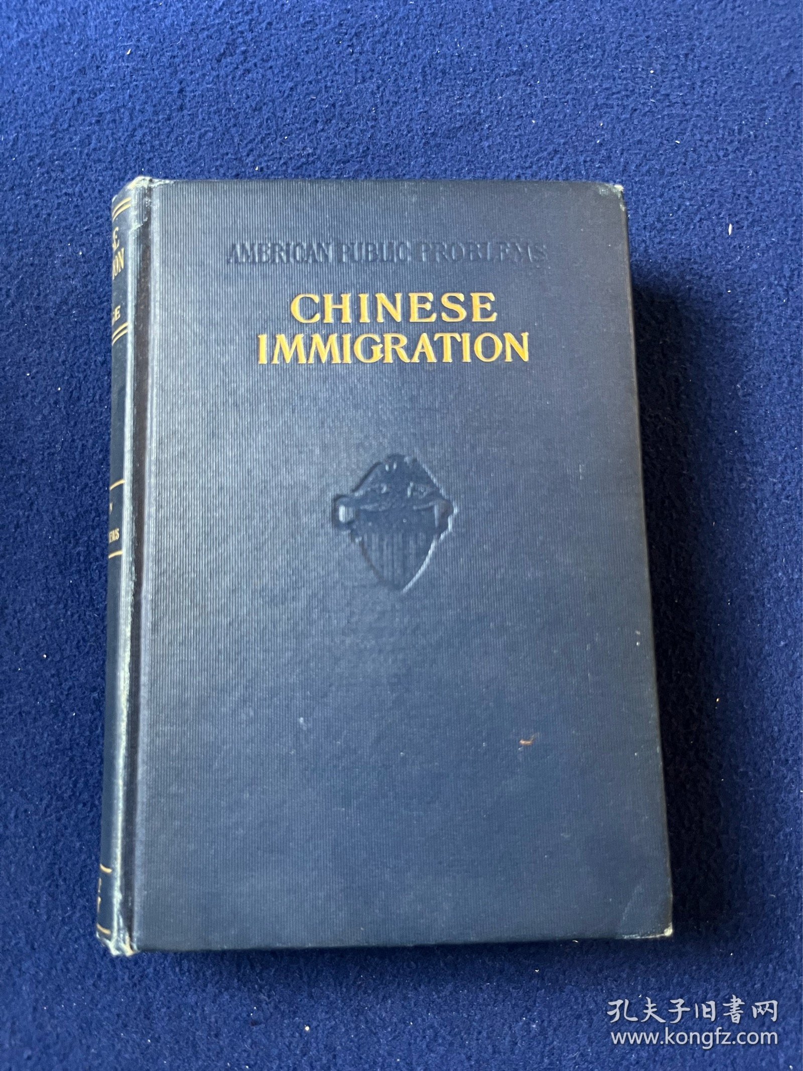1909年英文版《 chinese immigration 》 中国的移民