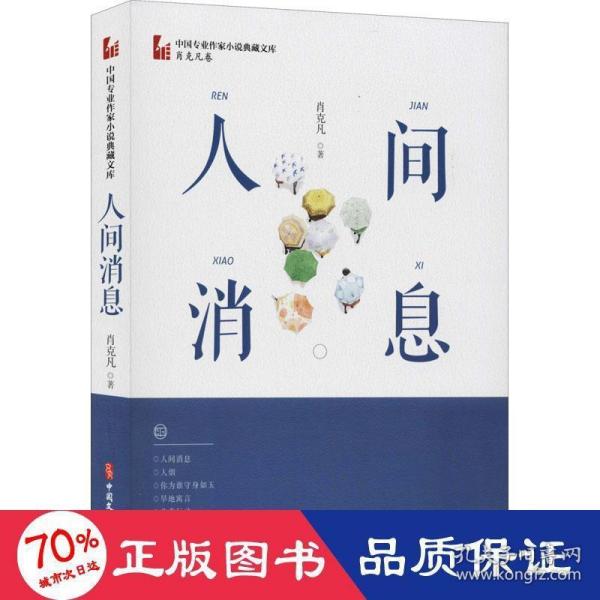 人间消息（中国专业作家小说典藏文库·肖克凡卷）