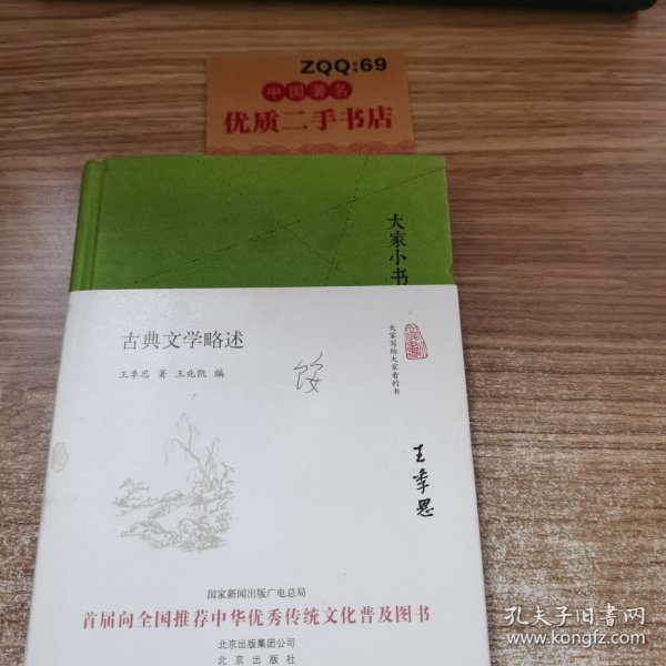 大家小书  古典文学略述（精）