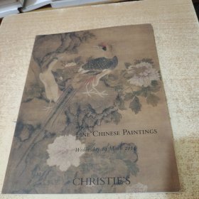 CHRISTIES NEW YORK FINE CHINESE PAINTINGS 佳士得 2014年纽约中国画精品拍卖（私藏本品相好）