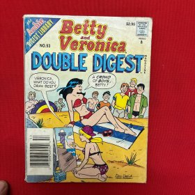 betty and veronica double dicest -(32开外文漫画)