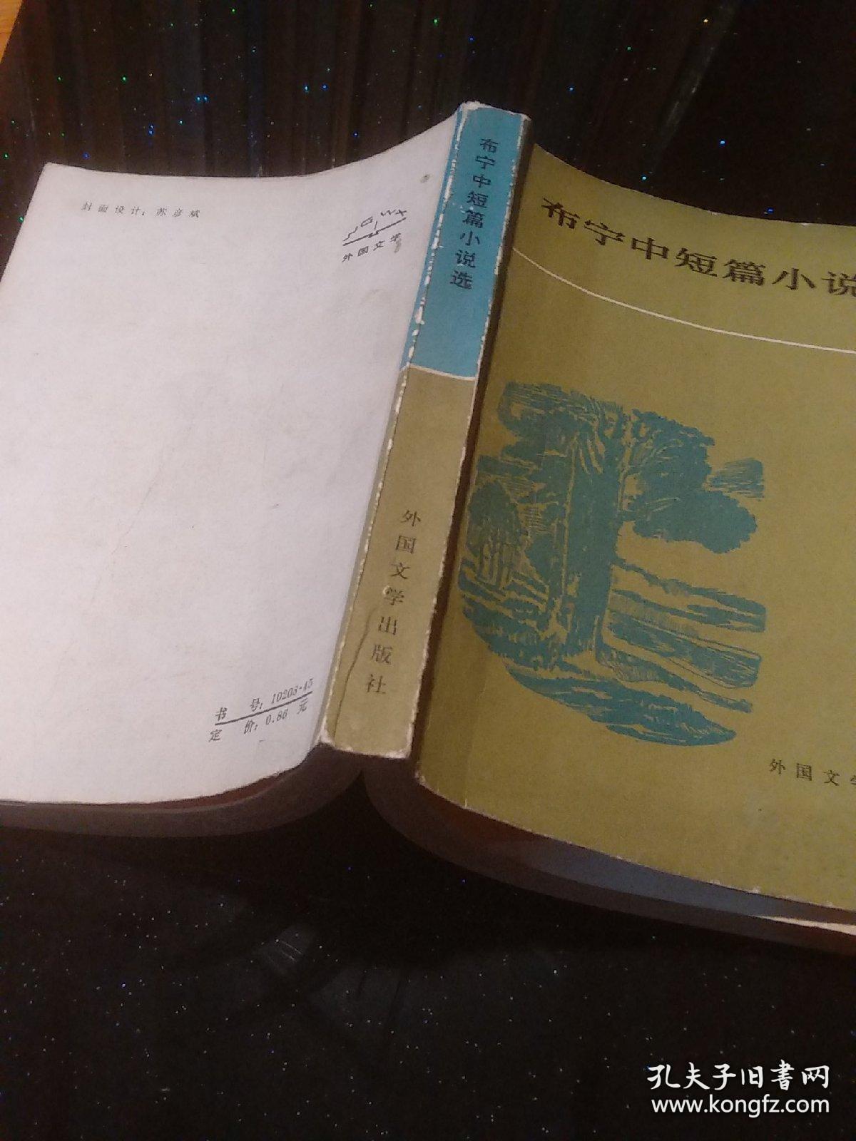 布宁中短篇小说选