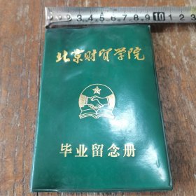 1988年北京财贸学院会计系八六班毕业留念册