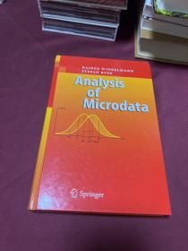 Analysis of  microdata