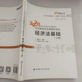 东奥初级会计2020 轻松过关1 2020年应试指导及全真模拟测试经济法基础 (上下册)轻一