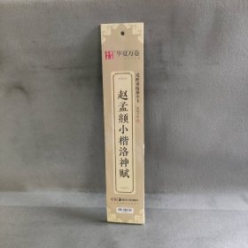 【库存书】赵孟頫小楷洛神赋（近距离临摹字卡）