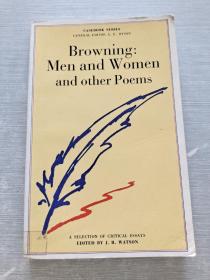 Browning Men and Women and other Poems