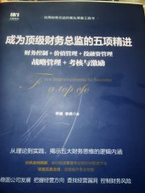 成为顶级财务总监的五项精进财务控制价值管理投融资管理战略管理考核与激励