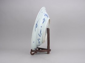 万历青花麒麟盘