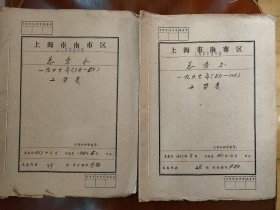 上海市市南中学教职员工工资表  1967年