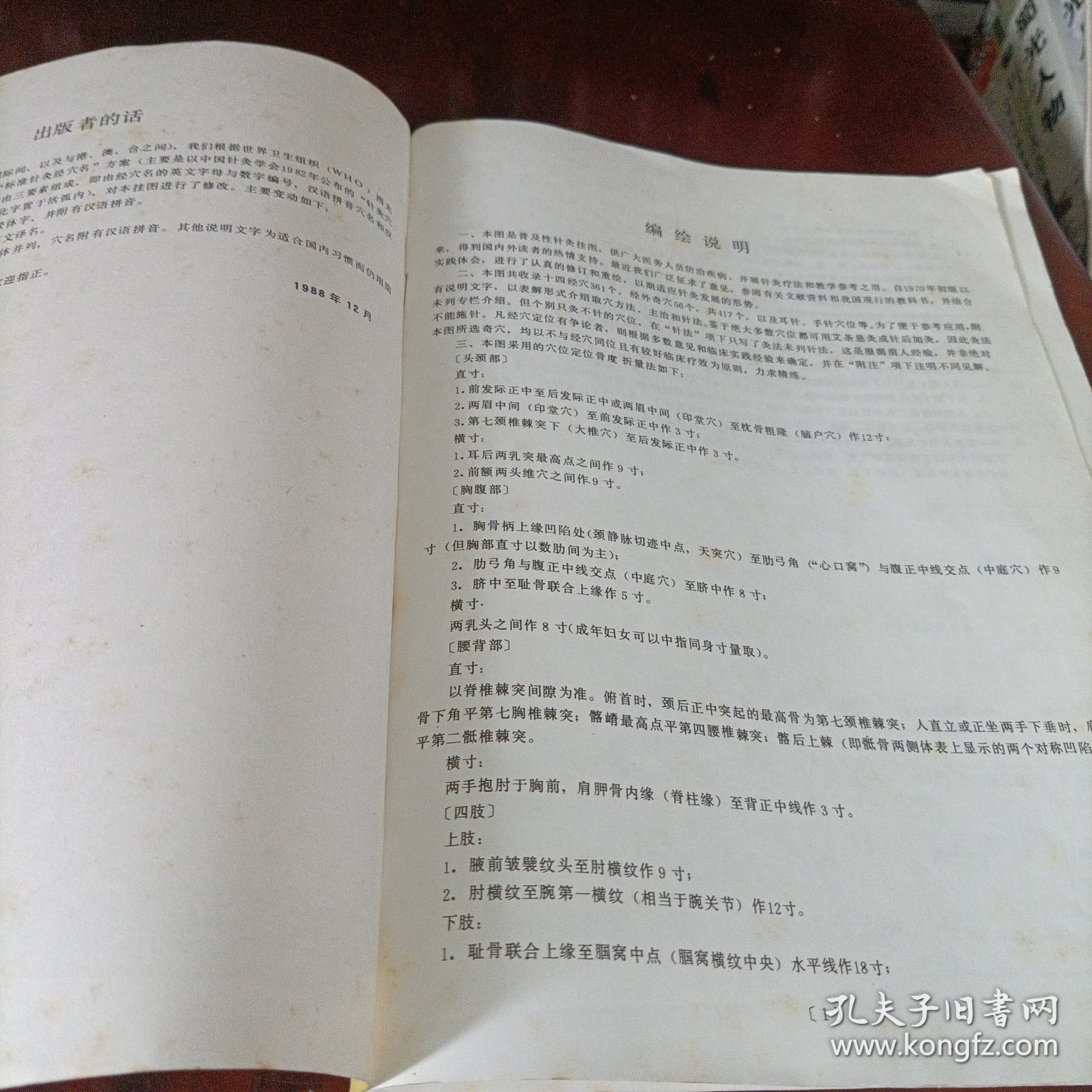 针灸穴位挂图说明、实用针灸解剖挂图