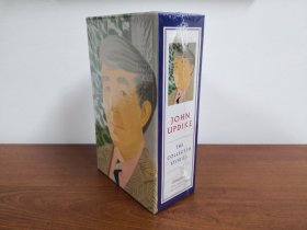 【2-3个月左右到货 BOOK LOVERS专享440元】John Updike 约翰·厄普代克 The Collected Stories 约翰·厄普代克 短篇小说集 至臻至美函套版 内含两册 Library of America 美国文库 英文英语原版 美国作家最权威版本 当今装帧典范 布面封皮琐线装订 丝带标记 圣经无酸纸薄而不透保存几个世纪不泛黄