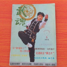 《武魂》 杂志 1994年第5期（实物拍图，外品内容详见图，有少量划线）【16开】