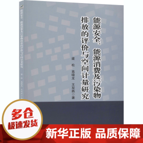 能源安全、能源消费及污染物排放的评价与空间计量研究