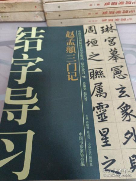 中国历代碑帖技法导学集成·结字导习（16）：赵孟頫三门记