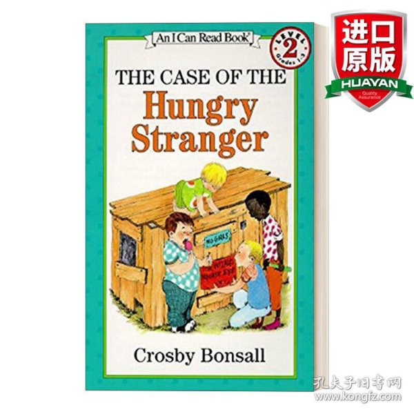 英文原版 The Case of the Hungry Stranger 汪培珽第四阶段书单 I Can Read 2分级阅读 英文版 进口英语原版书籍